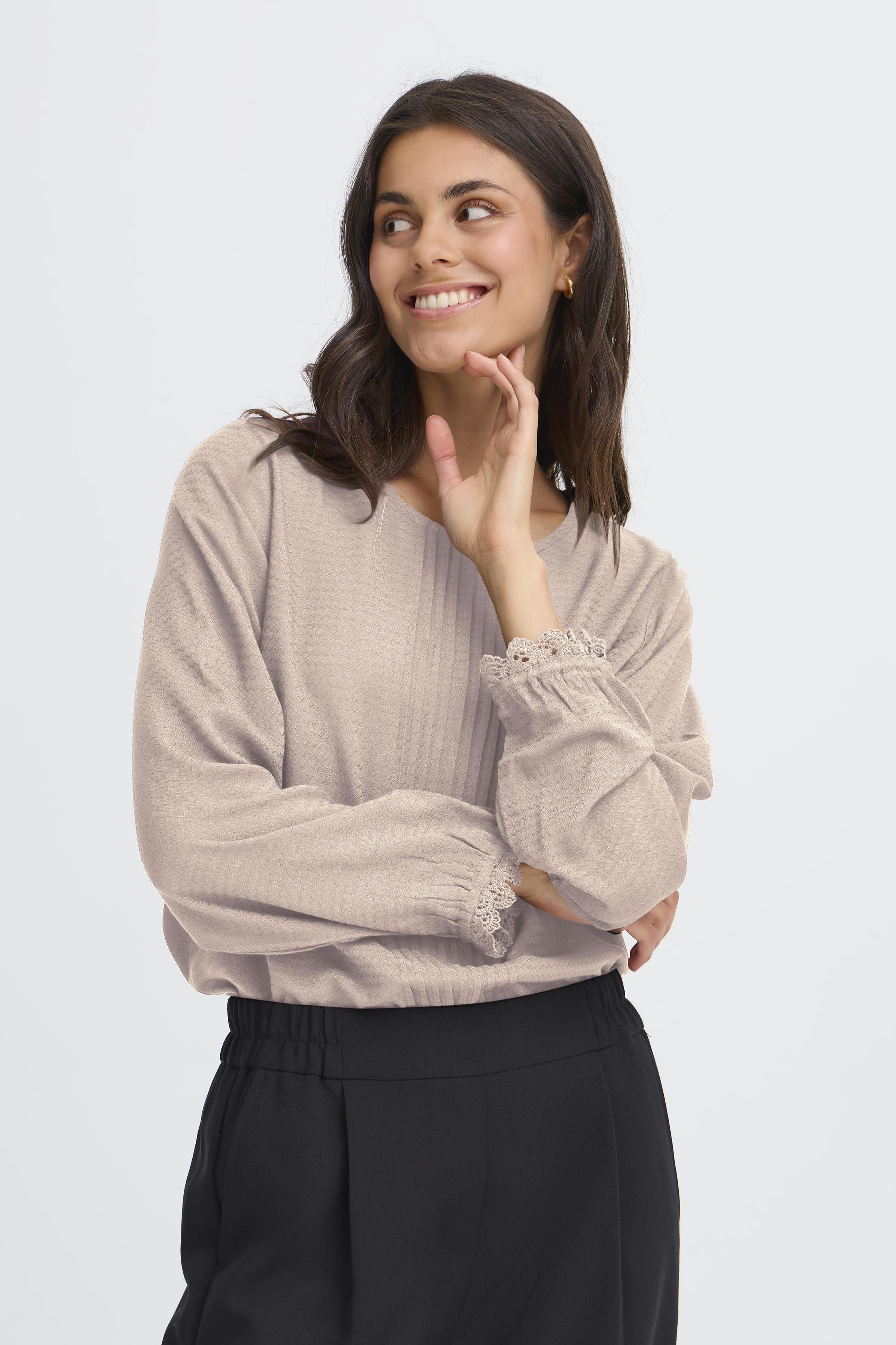 FRANSA HIDA 1 BEIGE Skjorte