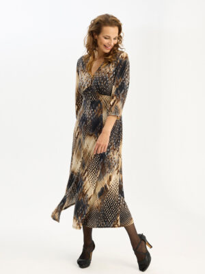 INFRONT CASSIS GYLDEN Kjole