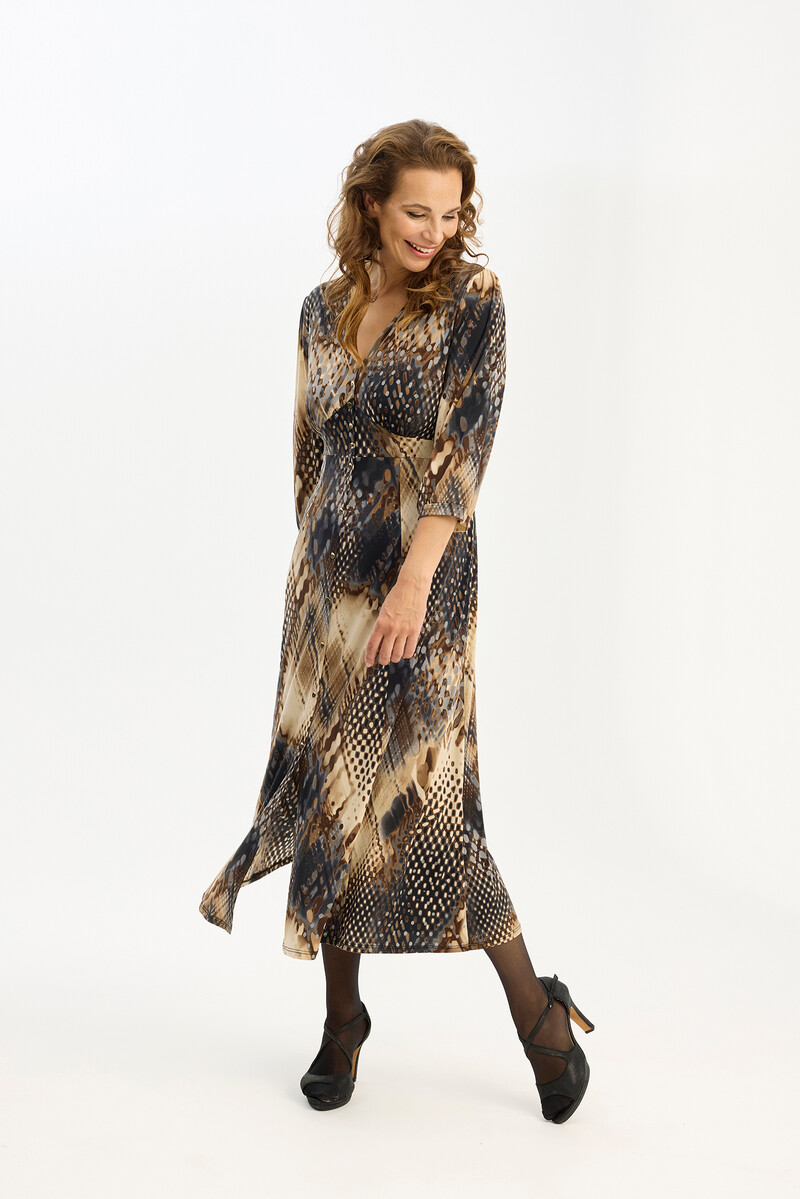 INFRONT CASSIS GYLDEN Kjole