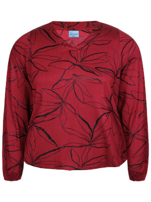 ZHENZI SYLVIA 1105 BLUSE RØD