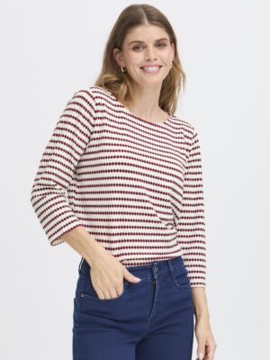 FRANSA FRJOSIE TEE 2 BORDEAUX
