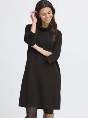 FRANSAAURORA DR 6 SORT Kjole