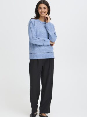 FRANSA FRELISE 1 BLÅ Strik