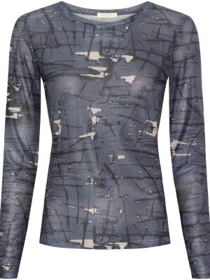 MARTA DU CHATEAU NINA TOP JEANS blå