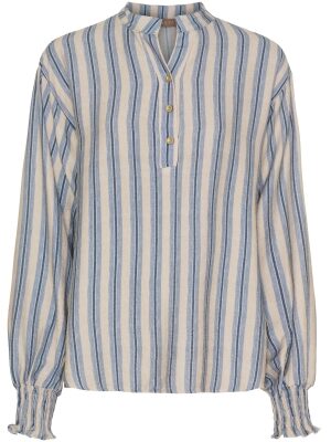 MARTA DU CHATEAU ZELLA SKJORTE BLÅ