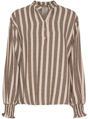 MARTA DU CHATEAU ZELLA SKJORTE BRUN