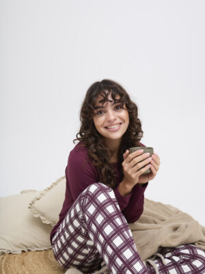 FRANSA KAFI SÆT VINRØD Nattøj