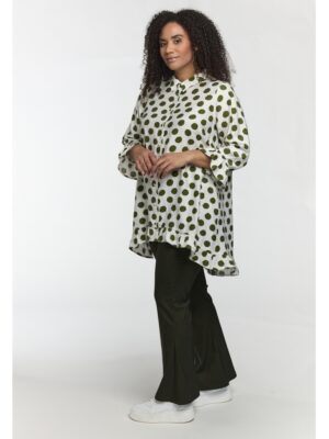 STUDIO SILJA TUNIC HVID/LIME