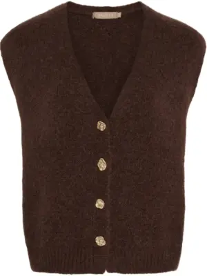 MARTA DU CHATEAU AMARA BRUN Vest