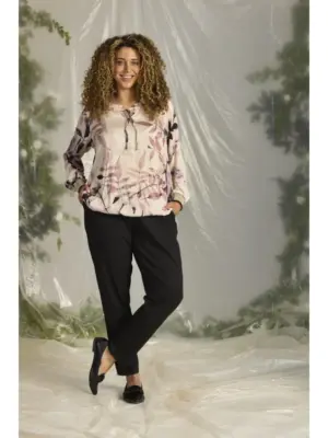 ZHENZI-ANGEL BLUSE ROSA