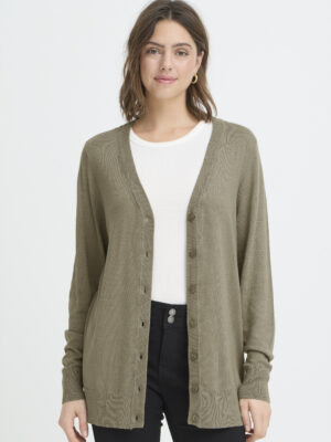 FRANSA FRMARY 2 Oliven Cardigan