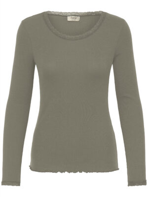 FRANSA FRHIZAMOND TEE OLIVEN