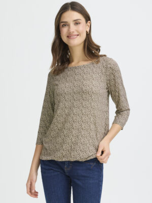 FRANSA FRAMY Oliven T-shirt