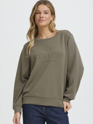 FRANSA FRAURORA 17 OLIVEN SWEAT