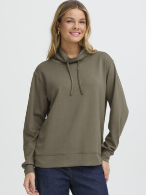 FRANSA FRAURORA 9 OLIVEN SWEAT