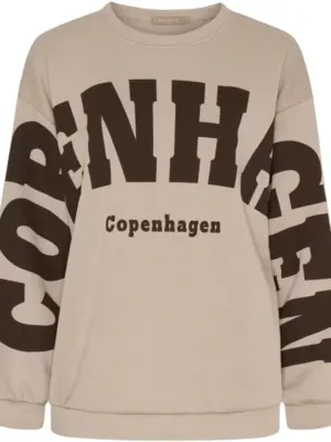 MARTA HIBISCUS SAND Bluse