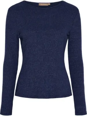 MARTA DU CHATEAU LUNARA BLÅ Bluse