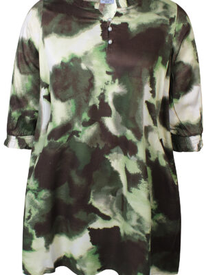 ZHENZI ANIKA 1204 GRØN Kjole