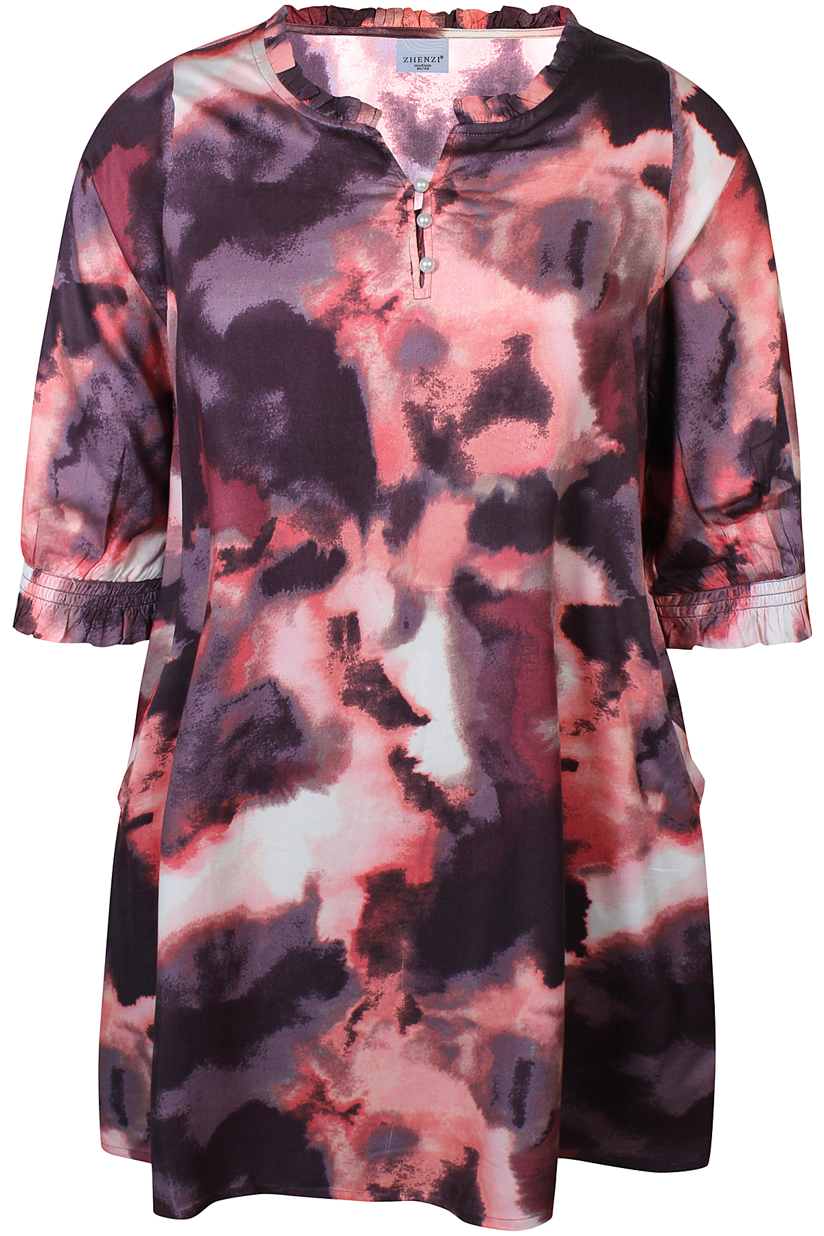 ZHENZI ANIKA 1204 TUNIKA ROSA - Billede 2