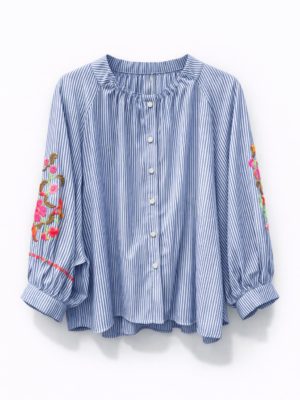 MARTA DU CHATEAU ALETA BLÅ/HVID