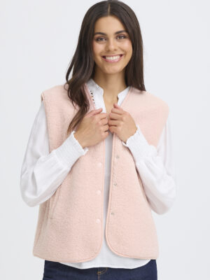FRANSA GWYNNE VEST ROSA