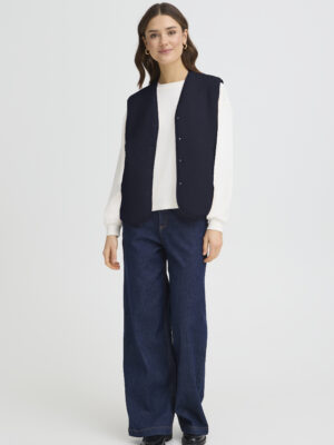 FRANSA GWYNNE VEST NAVY
