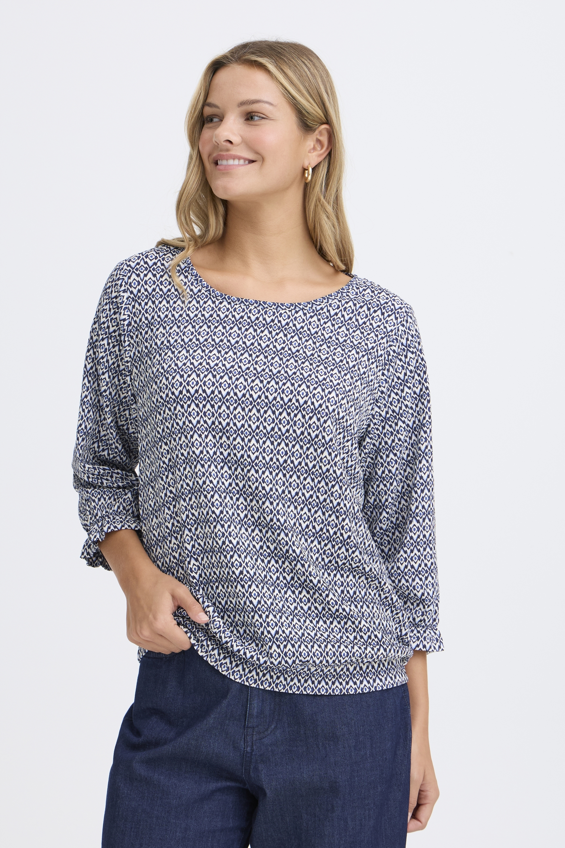 FRANSA SLOANE BLÅ T-shirt