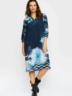 2-BIZ EBELLA BLÅ Kjole