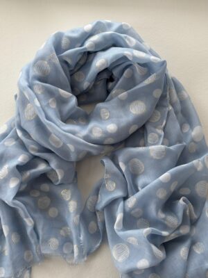 THREE M 37238 LYSBLÅ Tørklæde