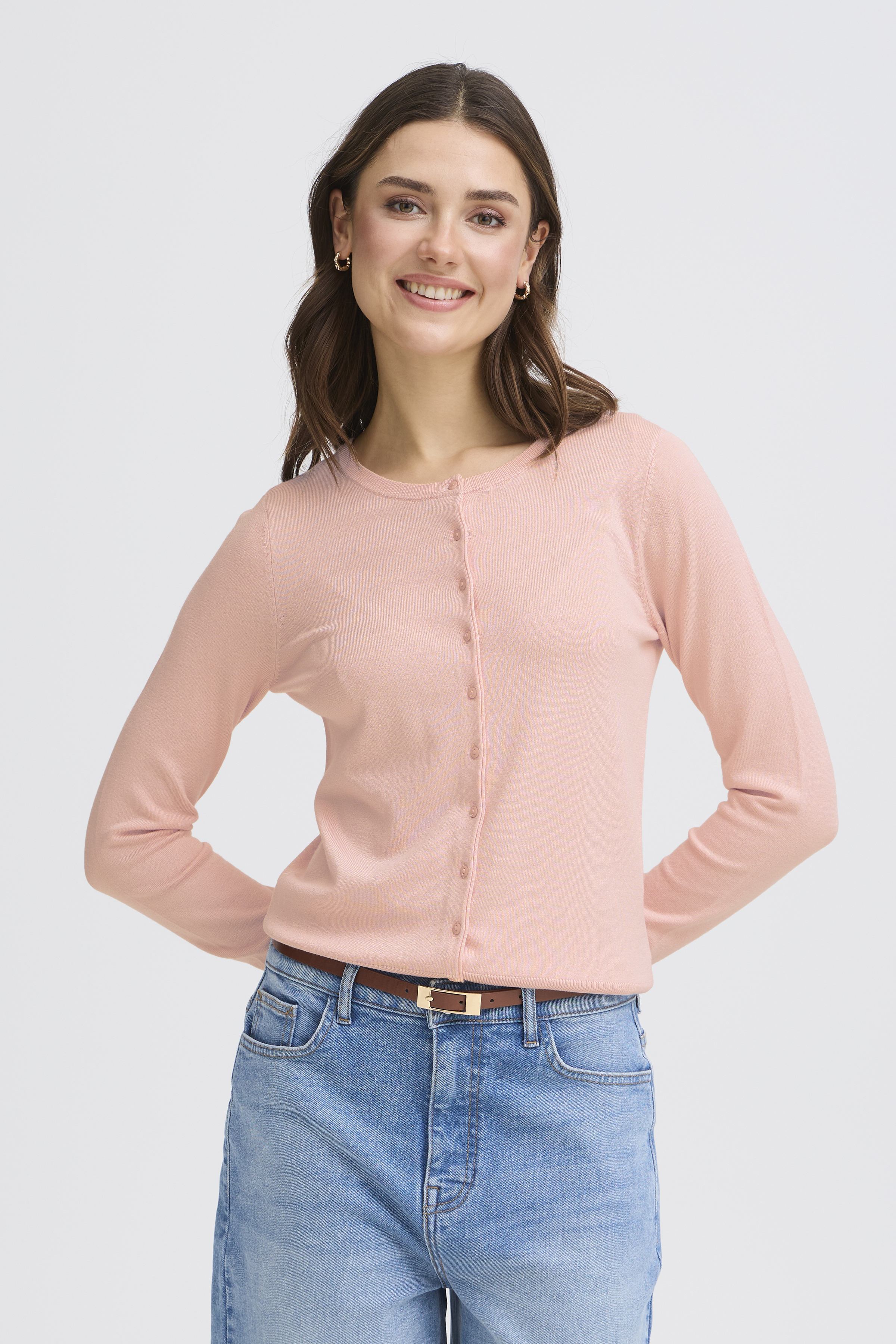 FRANSA ZUBASIC 60 CARDIGAN ROSA