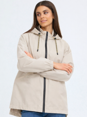 FRANSA AFASJA JAKKE 3 BEIGE