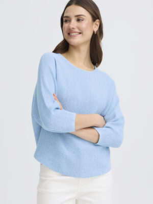 FRANSA SINJA STRIK LYSBLÅ