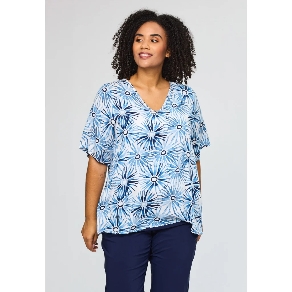 STUDIO LONE BLÅ Bluse