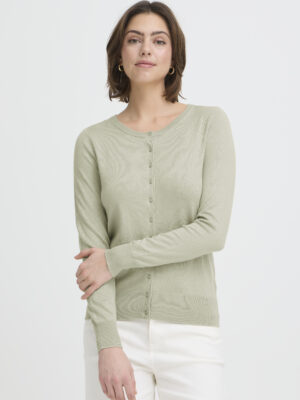 FRANSAZUBASIC 60 CARDIGAN MINT