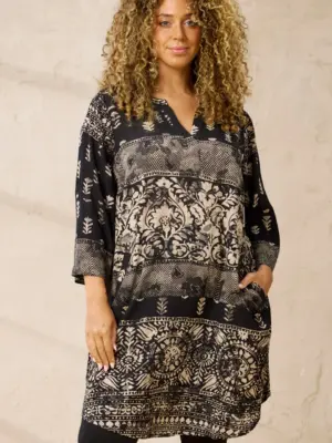 ZHENZI EMBER SAND Tunika