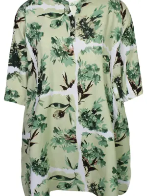 ZHENZI ELISA 1282 GRØN Kjole