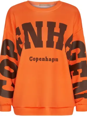 MARTA DU CHATEAU HIBISCUS ORANGE/BRUN