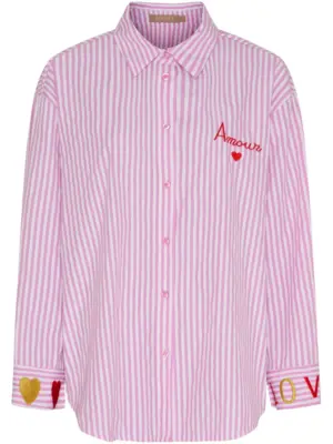MARTA DU CHATEAU BRITH PINK Skjorte