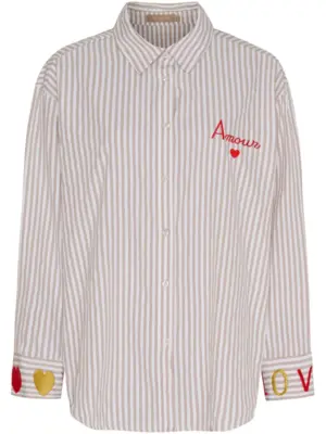 MARTA DU CHATEAU BRITH SAND Skjorte