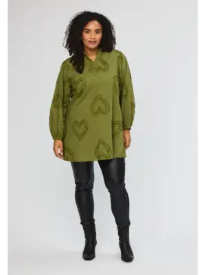 STUDIOARIA TUNIKA GRØN Tunika Ingen farve