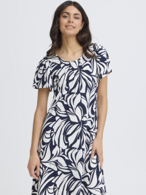 FRANSA FRSEEN 1 NAVY Kjole