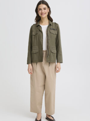 FRANSA JULINE ARMY Jakke