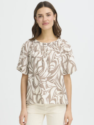 FRANSA FRARIANA 16 SAND Bluse