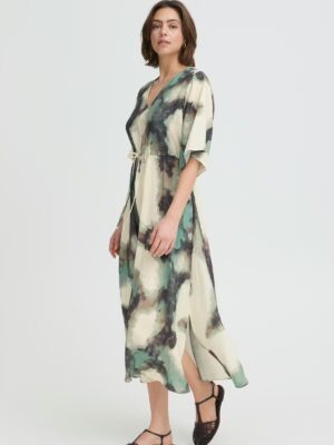 FRANSA FRAYLA 1 GRØN Kjole