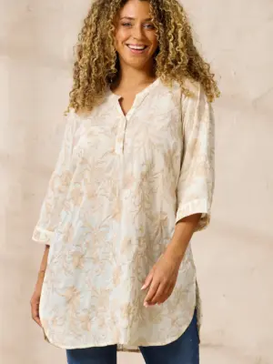 ZHENZI ERICA TUNIKA BEIGE