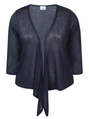 ZHENZI AGAR 170 CARDIGAN BLÅ