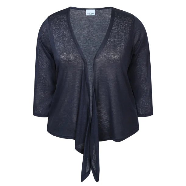ZHENZI AGAR 170 CARDIGAN BLÅ