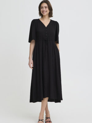 FRANSA LAYA DR1 KJOLE SORT