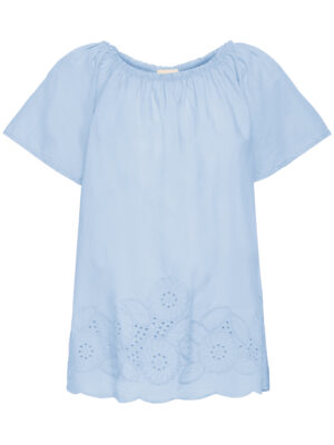 FRANSA FRALBERTA LYSBLÅ Bluse