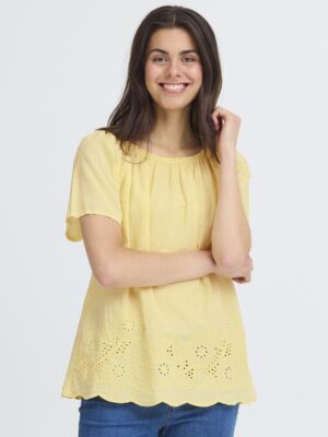 FRANSA FRALBERTA 1 GUL Bluse
